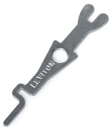 Leviton 55500-PRT Key for Locking Switches - Fork Type (Pkg of 10)