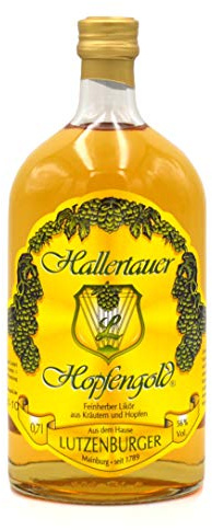 Hallertauer Hopfengold Feiner Likör, 0.7 Liter
