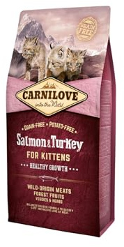 Carnilove Salmon & Turkey Kitten Food - 6kg