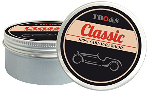 TBO&S Classic Carnauba Wachs 200 g für Oldtimer und Youngtimer Speziell entwickeltes Lackpflegemittel mit wachsartiger Konsistenz