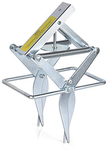 Garsum Mole Traps That Kill, EasySet Vole Gopher Trap for Lawns, Reusable Quick and Clean Kill,1 Eliminator Scissor Trap