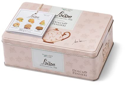 Biscotti da tè monoporzione assortiti gusto frutta/speziato in latta 280g
