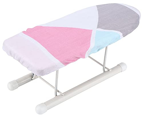 FASJ la Tabla de Planchar de Sobremesa Plegable Adopta Algodón Grueso Resistente al Fuego, Mini Tabla de Planchar Portátil de 10,2 X 4,3 X 3,5 Pulgadas para Sala de Manualidades, Hogar, Dormitorio
