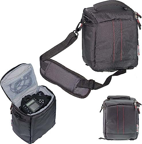 Navitech Black DSLR SLR Camera Bag Compatible with NBD S100 4K Digital Camera