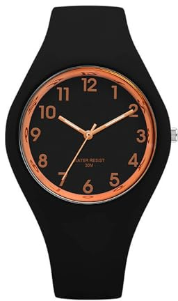 BIEWO Uhren für junge Frauen, Lady Jelly Serie, Sport-Silikonarmband, elektronische Sipmle Krankenschwester, Quarz-Armbanduhr