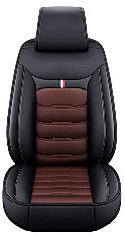 LICOME Auto Sitzbezüge Sets für VW Passat B8 Saloon Individual/SportLine/Comfortline 2016-2022, 5 Sitzer Wasserdicht Atmungsaktiv Leder Autositzbezug Vorne Hinten Schonbezüge Zubehör