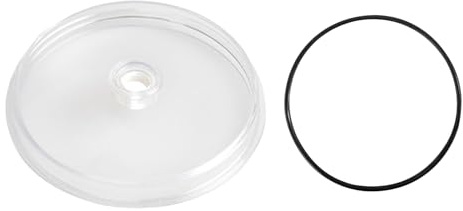 Yarteim Vorfilterdeckel Für Poolpumpe Sandfilter Ersatzteile Filterdeckel Poolpumpe Deckel Vorfilter Sandfilteranlage Klarsichtdeckel mit O-Ring, Kompatibel mit SF15110