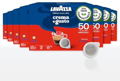 Lavazza Cialde in Carta, Crema&Gusto Classico, 400 Cialde