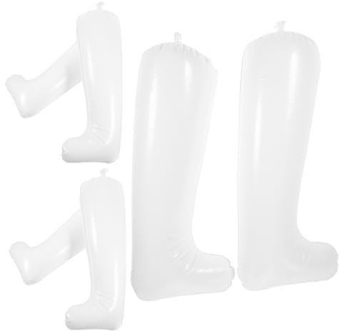 ELAYARD 3 Pairs Inflatable PVC Boot Stretcher Thickened Shoe Trees for Long Boots Adjustable Support for Home Use for Women