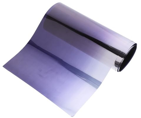 Mobestech Película Protectora Solar para Ventanas de Coche, Película de Aislamiento Térmico Negra Varios Estilos