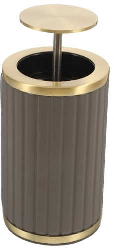 UKCOCO Porta Stuzzicadenti Automatico Retrattile Coperchio Dispenser Porta Stuzzicadenti da Tavolo Compatto Design Moderno Italiano per Uso Casa Ufficio e Viaggi Contenitore Portatile Igienico