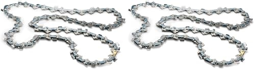 Oregon SpeedCut Nano Chainsaw Chain for 6” (15cm) Bar, .325 Low Profile Pitch, 1.1 mm Gauge, 32 Drive Links for Petrol & Electric Chainsaws, fits Makita Chainsaws (Pack of 2)