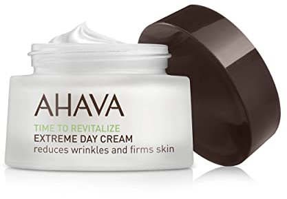AHAVA Crema giorno estremo 50 ml riduttore di rughe e rassodamento cutaneo dal mar morto per donne e uomini [viso e collo]
