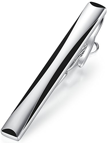 HONEY BEAR 2.12inch Hochwertig Herren Krawattennadel Krawattenklammer Tie Clip 5.4cm