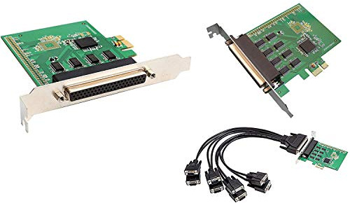 KALEA-INFORMATIQUE PCIe Serielle Controller Karte mit 8 COM Ports RS232 UART mit EXAR Chipsatz XR17V358.