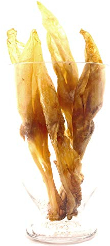 Bonya Smile Kaninchenohren für Hunde | 1kg Big Bag Kausnack | Natürlicher Hundesnack für gesundes Kauen