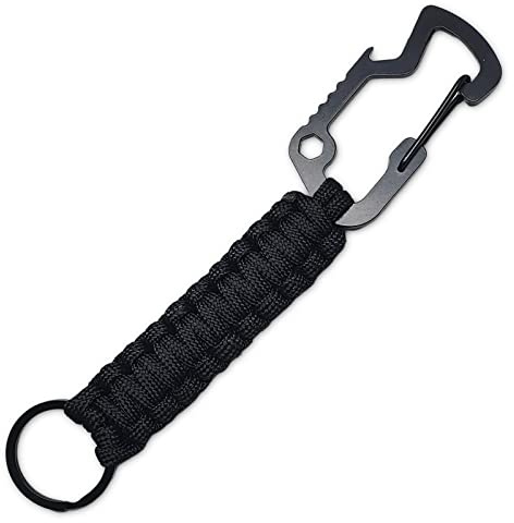 Paracord Schlüsselanhänger Survival Anhänger Outdoor Zubehör Wandern Geschenk Männer