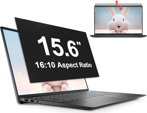 Mamol Filtre de Confidentialité 15.6 Pouces 16:10 (336mm*210mm) | pour Ordinateur Portable, Anti-Espion Film Confidentialité Compatible avec HP/Dell/Acer/Lenovo/LG/Sony/ViewSonic/ASUS