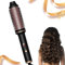 Thermal Brush, 3 IN 1 Lockenbürste Wärmebürste, 38 mm Volumen Haar Kamm, Thermobürste Rundbürste 120-200℃, Verwendet als Kamm, Glätteisen, Lockenstab Bürste für kurzes und langes Haar (Schwarz)