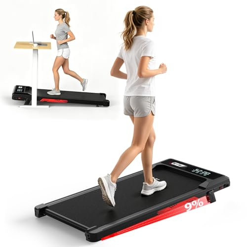 Tapis de Course 3 en 1 Pliable avec Pente 9% – Tapis Roulant Électrique 10 km/h, Moteur sans Balais 3,0, Système d’Amorti Avancé, Écran LCD, Cadre Renforcé, 140 kg Max – pour Maison & Bureau