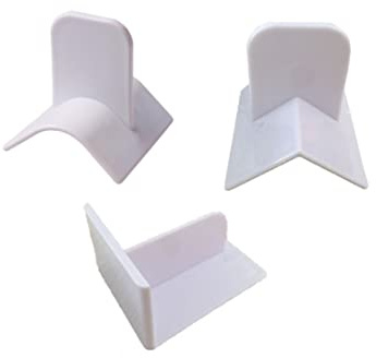 Gcroet Fondant Smoother 3 Different Cake Decorate Smoother Polisher Fondant Smoothing Tool Cake Edge 3 Pieces...