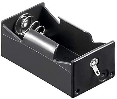 Goobay 11451 1x D (Mono) portabatterie - Solder coda (U)