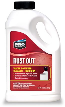Pro Rust Out Water Softener Cleaner Iron Remover 5 lb Bottle Treatment