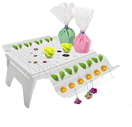 Anyana Cake Decorating Sugarcraft Fondant Detachable Gum Paste Flower Drying Rack Air Dry Stand Baking Tools Gum Paste Flower Rack