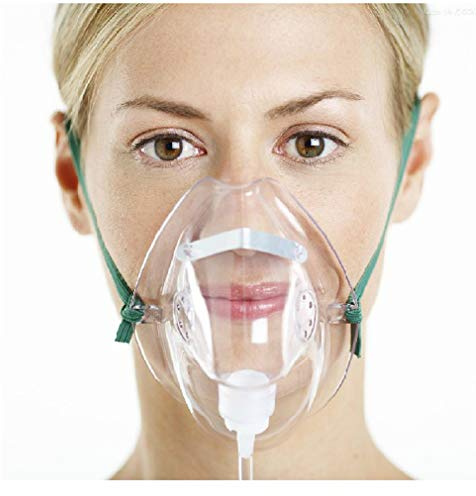 Yuwell Sauerstoffmaske mit 2 m Schlauch, 3 Stück