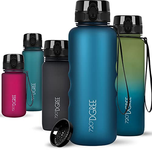 720°DGREE Trinkflasche „uberBottle“ Sieb – 6 Größen, über 40 Farben wählbar