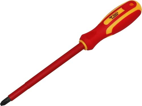 BRILLIANT TOOLS BT068009 Tournevis isolé PHILLIPS [Powered by KS TOOLS] | Tournevis isolé PHILLIPS, PH3, L.150mm