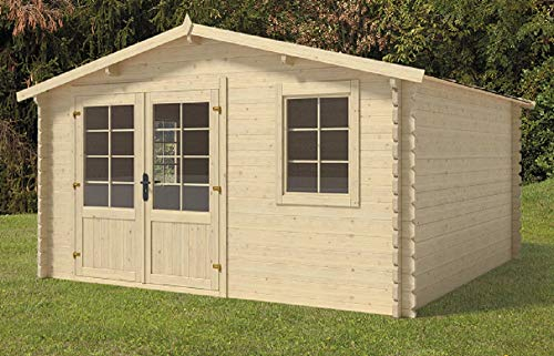 Casetta VALENCIA in legno nordico 400X400X239H senza pavimento