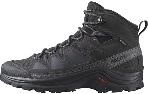 Salomon Herren Quest Rove Gore-tex Hiking Shoe, Black Phantom Magnet, 47 1/3 EU