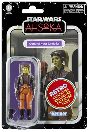 Star Wars - La colección Retro - Figura de General Hera Syndulla - Star Wars: Ahsoka- Figuras de acción de 9,5 cm