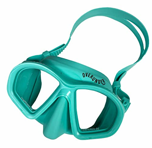 Kids Goggles with Nose Cover – Fun, Safe Children and Young Adults, Comfortable Snorkel Mask for Swimming in Pools or Ocean (Turquoise)
