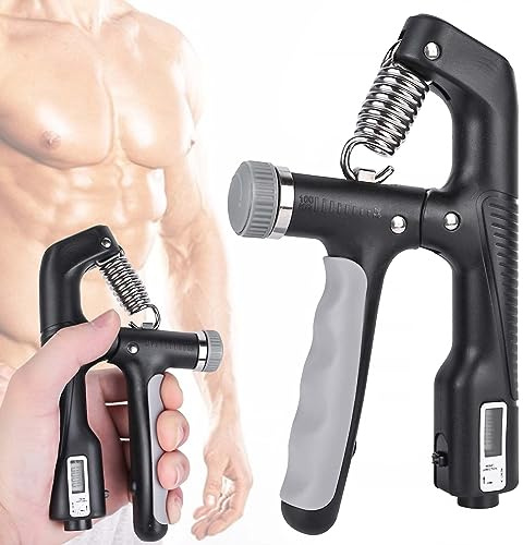 Allenatore per le mani 10-100 kg, conteggio regolabile, impugnatura avambraccio, strumento allenamento bilanciere
