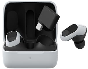 Sony INZONE Buds Wireless Gaming Earbuds, Perfect for PlayStation® 5, for PC/PS5/Switch/Mobile, 48Hr Battery with Case, Noise Canceling, 360 Spatial Sound, 2.4GHz USB-C Dongle, WF-G700N White
