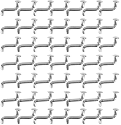 Solustre 50pcs Pestillos De Estante Pasador De Seguridad Para Estantería De Paletas Clips Robustos Pernos Perno De Fijación Para Estante De Paletas Universal Resistente Accesorios Para Rack De Estante