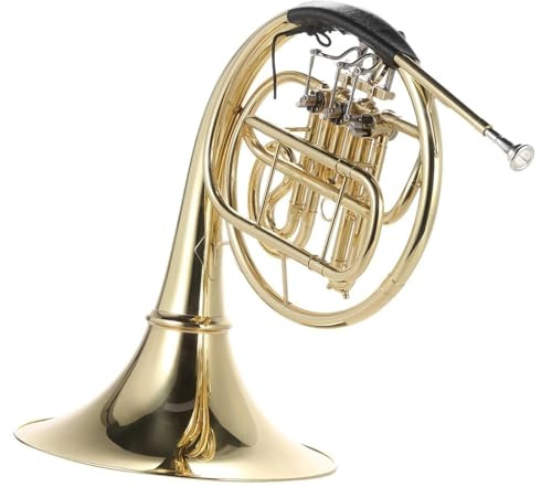 Waldhorn Musikinstrumente Professionelles Bb Einzel Waldhorn 3 Tasten Blasinstrument Aus Messing Mit Goldlack Und Tragetasche