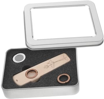 BESPORTBLE Holz Kazoo Musikinstrument Für Gitarre Ukulele Begleitinstrument Einfach Zu Lernen Kazoo Tragbar Für Anfänger Und Erwachsene