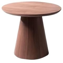 Décor De Maison Table Basse en Bois Massif, Table D'appoint for Canapé, Petite Table Ronde for Séjour chez L'habitant, Petite Table d'angle for Balcon Tables Basses pour Le Salon(A)