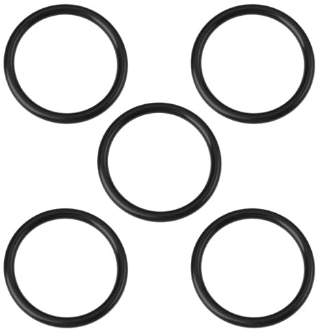 EMSea 5 Juntas Tóricas para Tapón de Cárter Drenaje de Aceite Tuerca Perno Sello de Goma 33,5 X 3,55 Mm Repuesto 93210-347A1 Compatible con Yamaha YZF