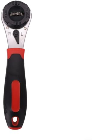 Llave de trinquete ajustable de 6 a 22 mm, mecanismo de liberación rápida, llave combinada métrica para reparación de automóviles, mango ergonómico, construcción de acero duradero