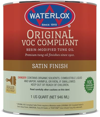 Waterlox TB6035 QT Wood Finish, Clear