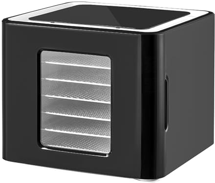 6 Plateaux Déshydrateur Alimentaire Avec Contrôle Tactile À Affichage LED Machine De Séchage De Fruits Contrôle De La Température Et Du Temps Séchoir Alimentaire Pour Fruits Légumes Viande Boeuf Séché