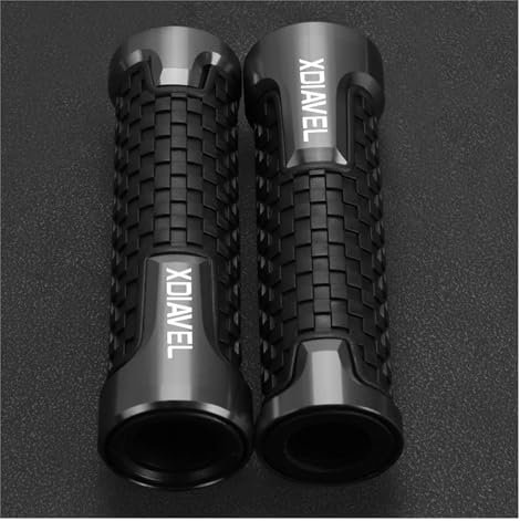 Für Ducati Diavel/Carbon/XDiavel/S 2012-2020 2024 2023 2022 2021 7/8 22mm Motorrad Lenker Griffe Hand Griff Grip Enden Stecker (Color : 2)