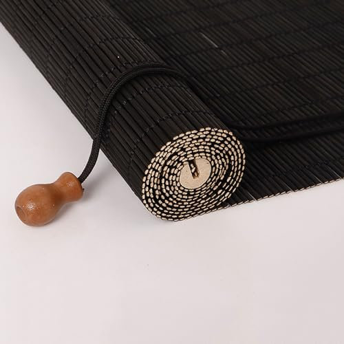 JSLJDM Bambusrollo, Retro Rollo, Garten-Sonnenschutz Jalousien, Rollos aus Natürlichem Bambus, Raffrollo Innen, Anpassbar G