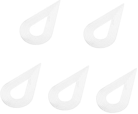 Alipis 5 Esculturas De Viento De Metal 3D para Colgar Material Seguro para Decoración Exterior Jardín Balcón O Patio.