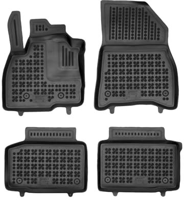 AZUGA Hohe Gummi Fußmatten mit Rand passend für Dacia Duster III ab 6/2024 (nur Mild-Hybrid TCe) AZ10300526 Automatten Gummimatten