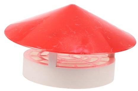 Ciieeo Regenkappe Für Schornstein Wetterfeste Dachentlüftungs-regenabdeckung Entlüftungskappe Aus Robustem Pvc-material Installieren Entfernen